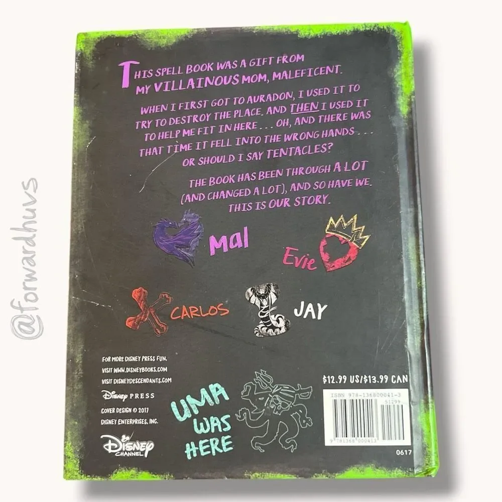 Descendants 2: Mal's Spell Book 2 - More Wicked Magic (Hardcover)